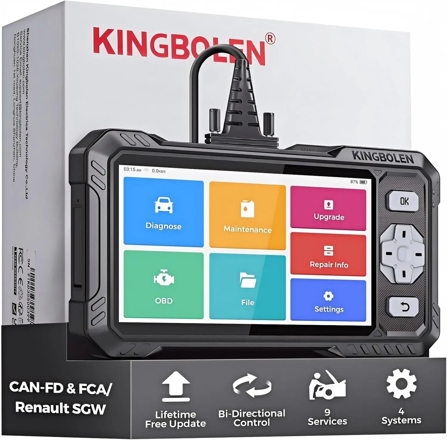 OBD2 Scanner S608, … - image