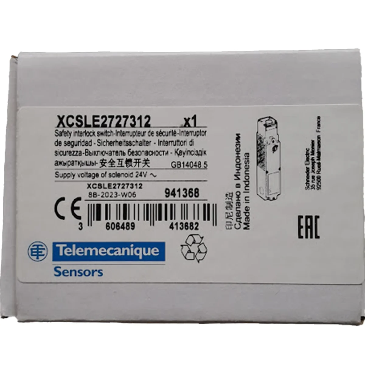 XCSLE2727312 safty switch safty switch