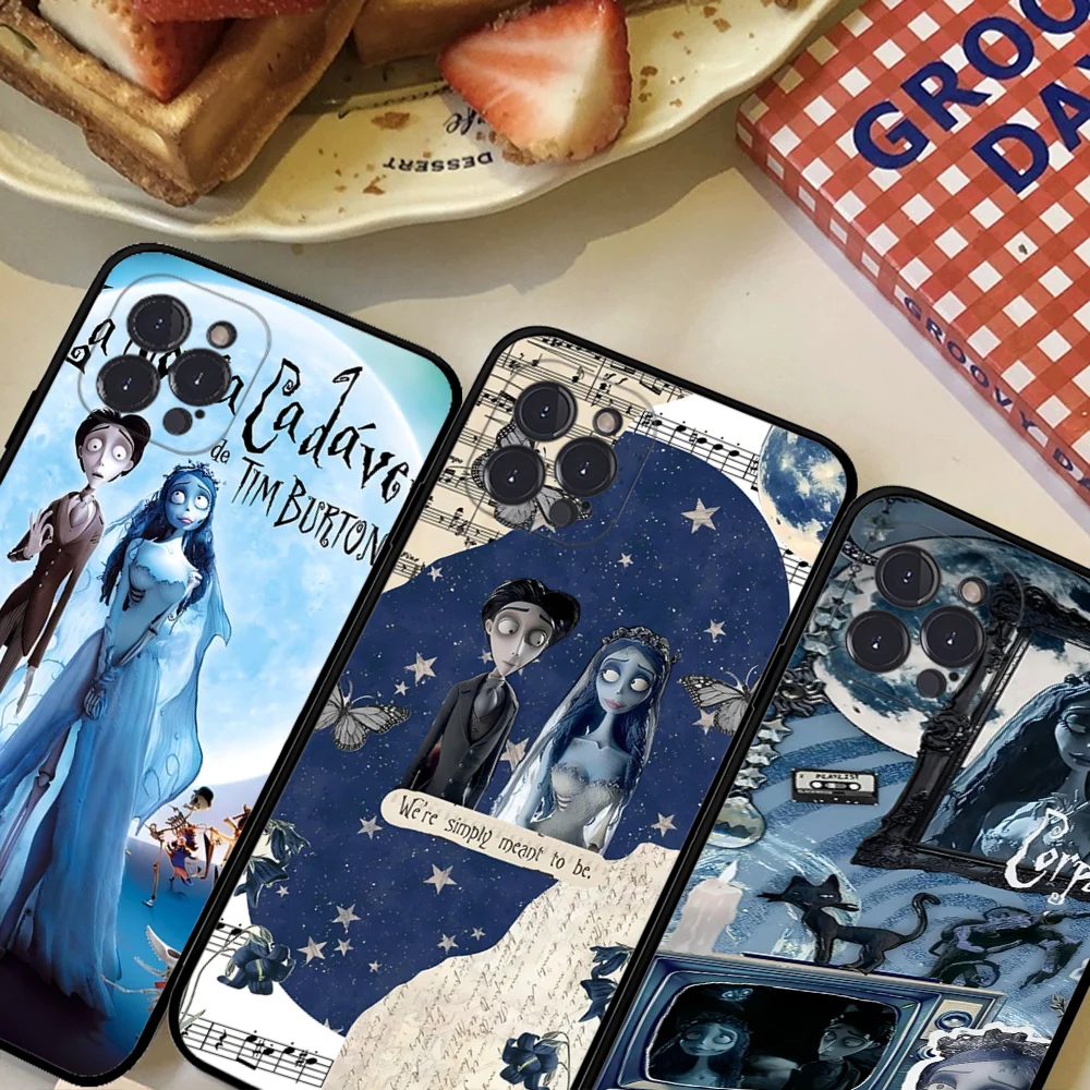 The Movie C-Corpse B-Bride Phone Case For iPhone 16 15 14 13 12 Mini 11 Pro XS Max X XR SE 6 7 8 Plus Soft Silicone Cover