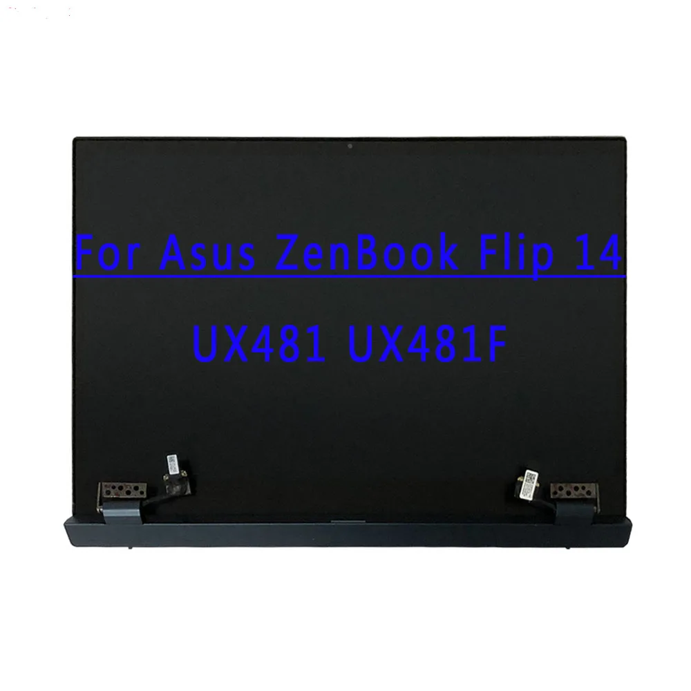 

14,0-дюймовый ЖК-панель FHD 1920X1080 для Asus ZenBook Flip 14 UX481 UX481F, ЖК-панель для ноутбука, верхняя часть сенсорного экрана в сборе