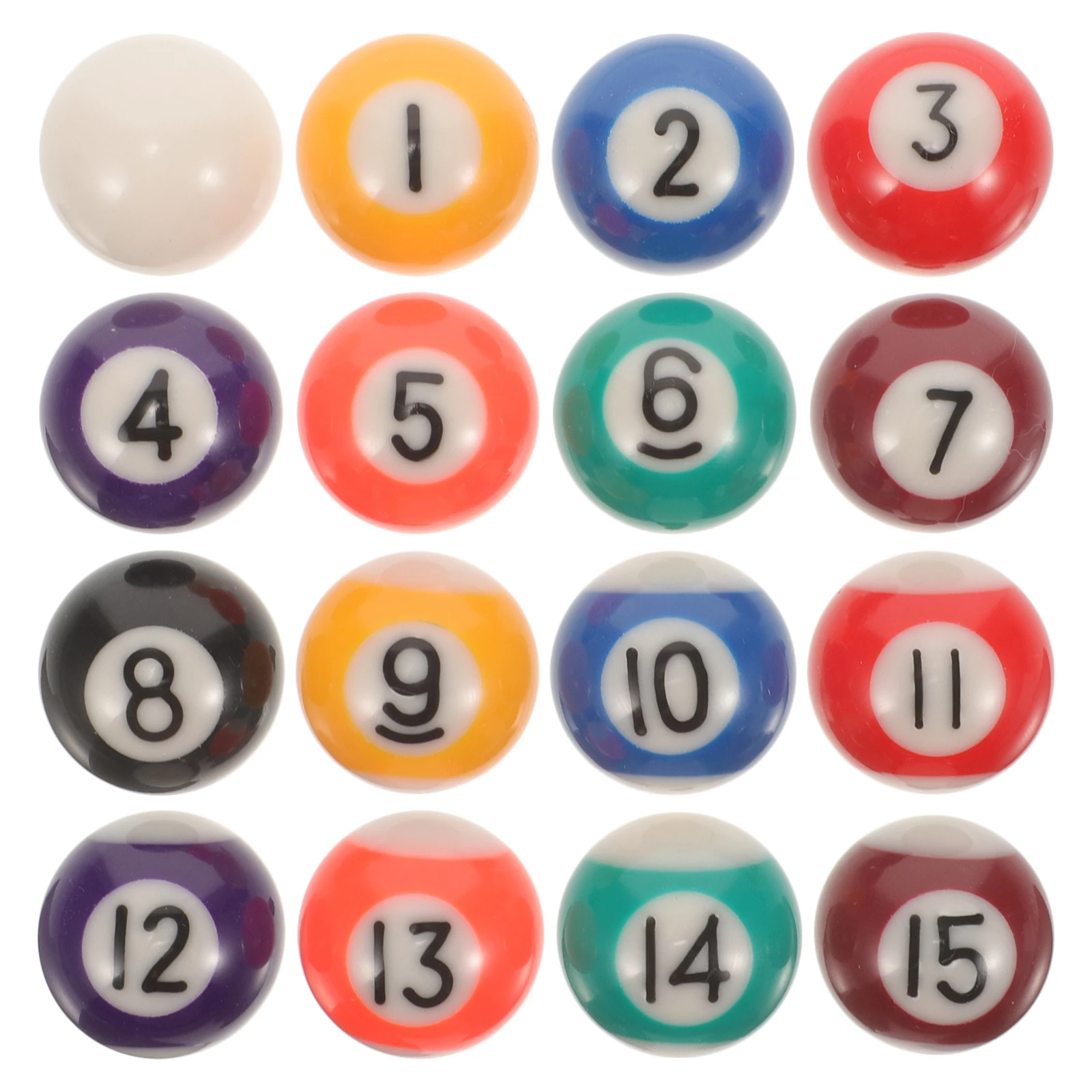 

Children Billiards Set 25MM Pool Balls Wear Resistant Training Tools Toy Accessories Game Room Sports Matches Leisure Exercise