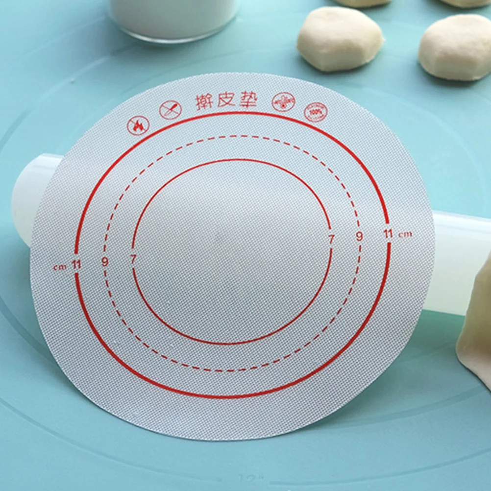 

Nonstick Pastry Mat Silicone Dough Rolling Pad Household Silicone Surface Nonstick Dough Rolling Mat Baking Supplies
