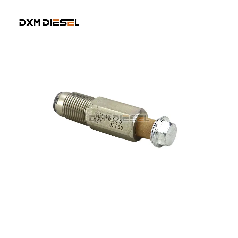 Válvula de alívio da pressão do combustível RE516335, 210K, 210LJ, 310J, 310K, 310SJ, 310SK, 315SJ, 315SK, 410J, 410K, 710J, 710K, novo