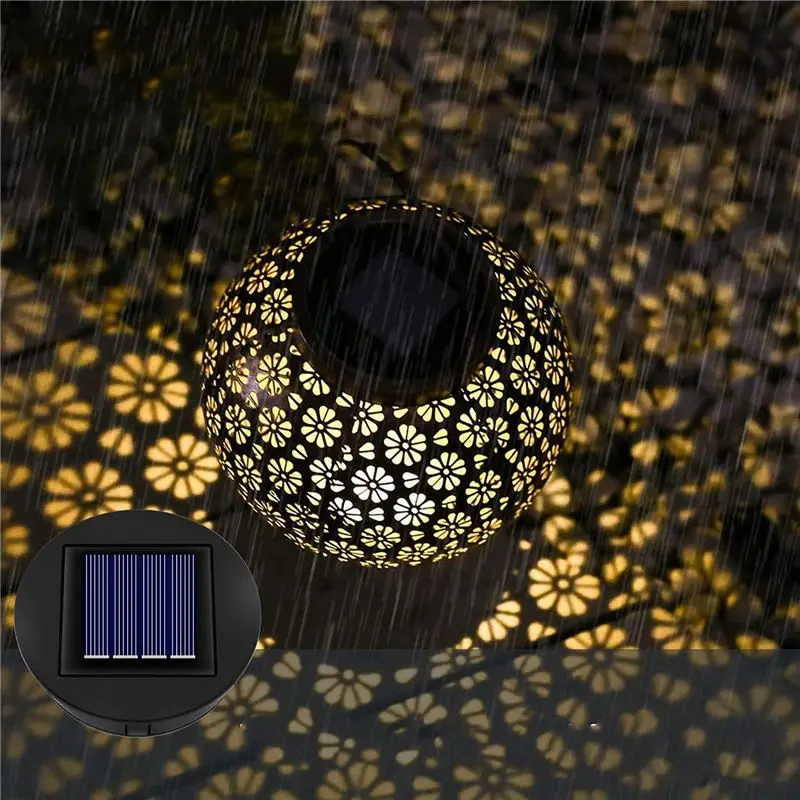 EYFL-4PCS LED Solar Lights Replacement Top Solar Lantern Solar Panel Powered Lantern Lid Lights For Outdoor Pathway Yard Durable