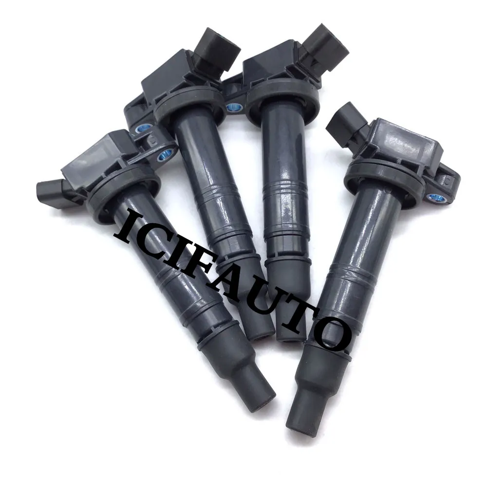 4XIgnition Coil For Lexus Scion Toyota 4Runner Camry Corolla XRS FJ Cruiser Highlander Matrix RAV4 Solara Tacoma Tundra 2.4 2.7L