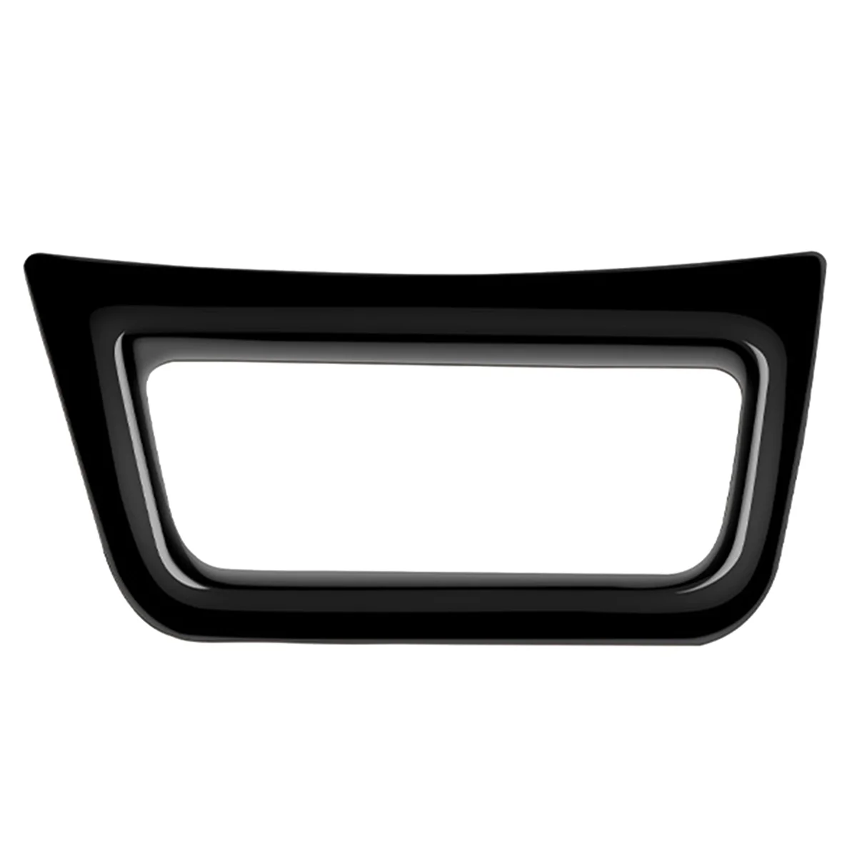 Car Multifunction Switch Panel Trim Frame Cover Sticker for WRV 2024 Japanese Version Glossy Black