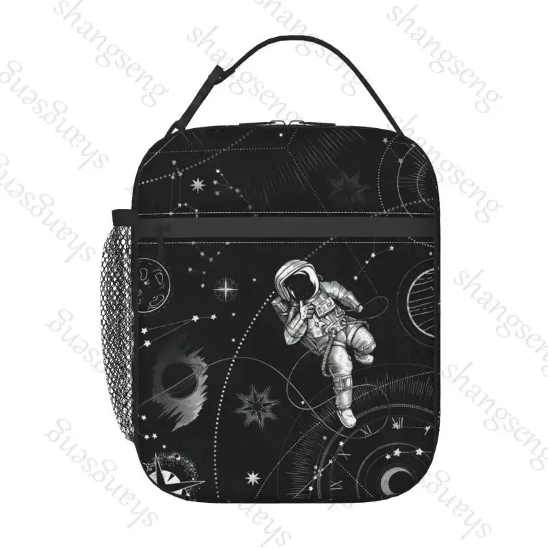Planet astronaut universe Insulated Thermal Bag Lunch bag Foods Drink Storage Leakproof Picnic Camping Bags Outdoor Box beach