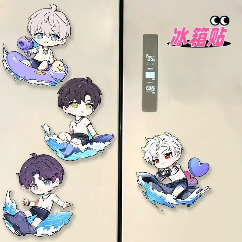 

Love and Deepspace AnimeXavier Zayne магнитный магнит на холодильник милый мультфильм украшение на холодильник вентилятор подарок магнитные наклейки