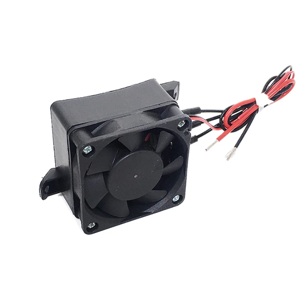 Riscaldatore 100W 12V DC Fan termostatico incubatore per uova riscaldatore PTC termoventilatore elementi riscaldanti riscaldatore elettrico
