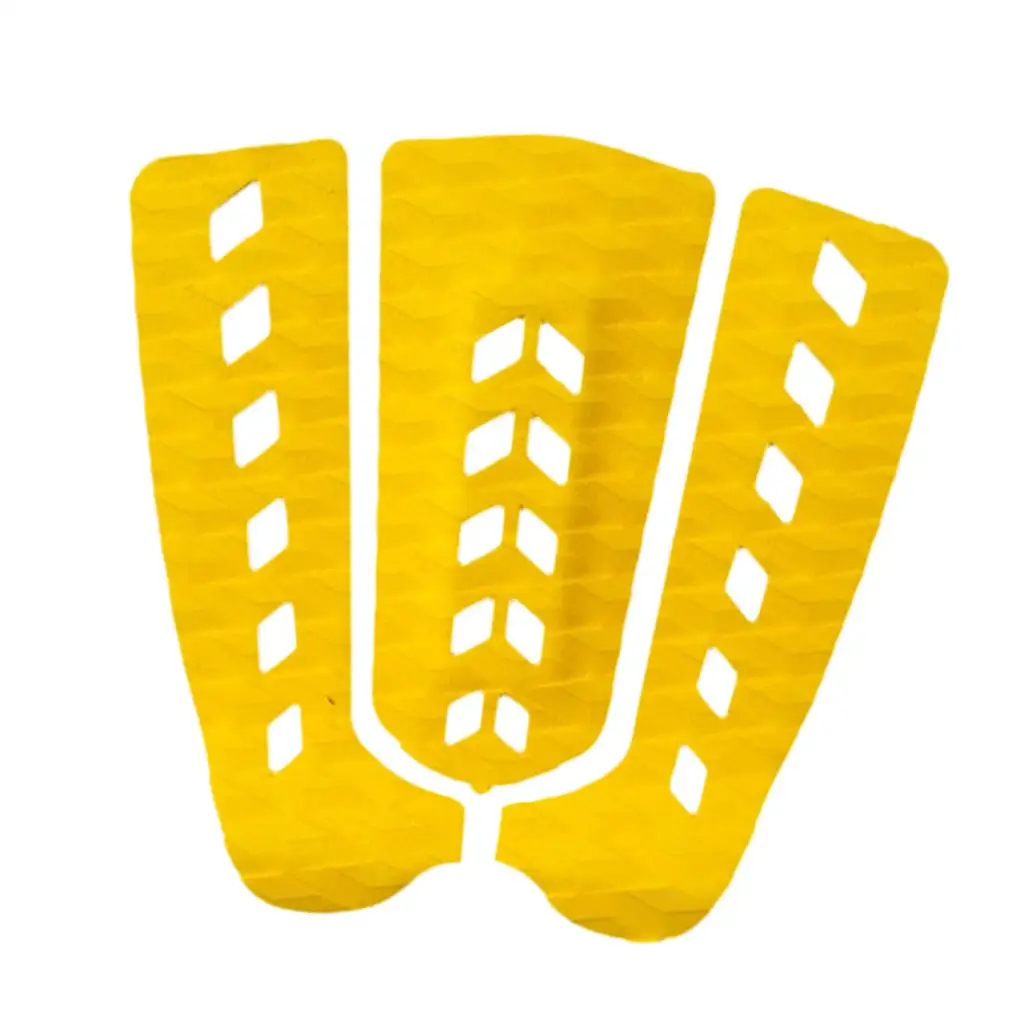 EVA Surf Traction Pad Diamond Grooved Anti Slip Tail Pad Board Deck for Skimboard Paddleboard