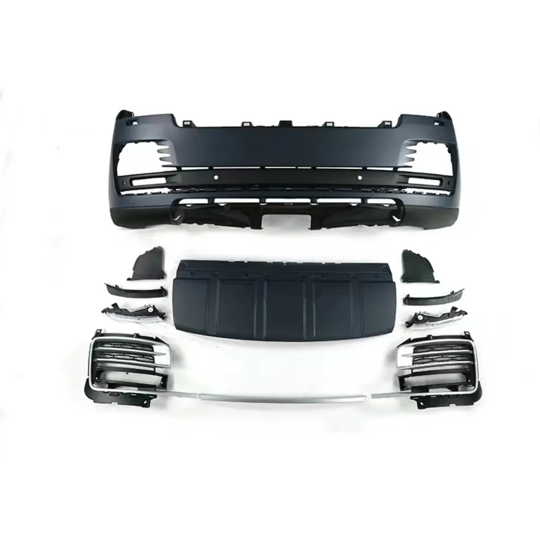 Car Body Kit for Land Rover Range Rover Vogue 2013-2017 Change to 2020 SVA Front Rear Bumper Grille Hood Lamp