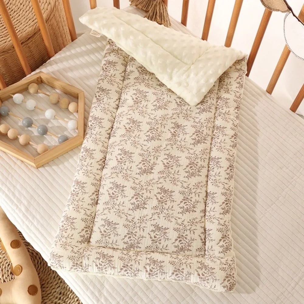 

Comfortable Cartoon Baby Stroller Cushion Rainbow Flower Trolley Mattress Square Cotton Baby Seat Cushion Kids