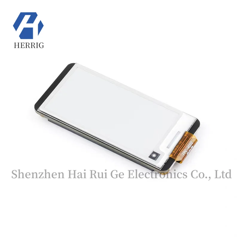 

Weixue 2.13-inch black and white e-ink screen with gold inlay craftsmanship, Raspberry Pi HAT standard, supports partial flashin