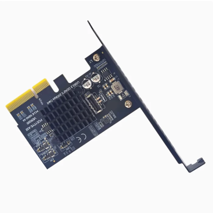 High Quality USB3.2 20Gbps Type-C to PCIE 4X expansion Card ASM3242 chips Gen2X2 Front expansion card