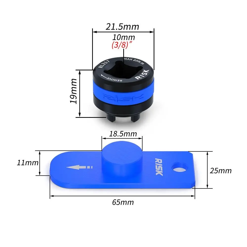 Aluminum Alloy Bicycle Disc Brake Tools Repairing Multi-functional Brake Piston Removal for Shimano M9200/M9220/R9270