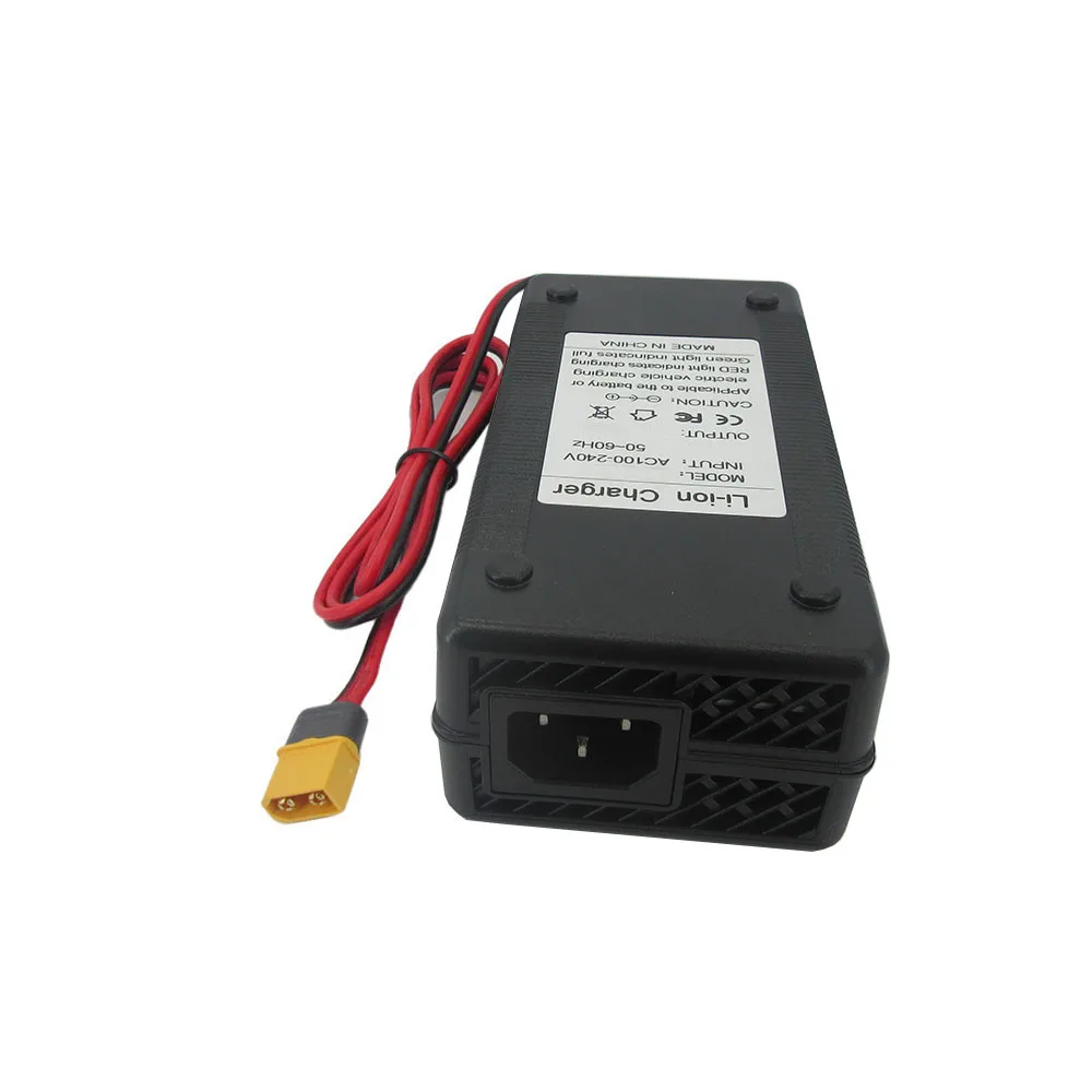 29.2 فولت 10A 58.4 فولت 5A Lifepo4 شاحن بطارية 24 فولت 8S 48 فولت 16S الحديد فوسفات تخزين الطاقة RV LFP شاحن سريع XT60 موصل