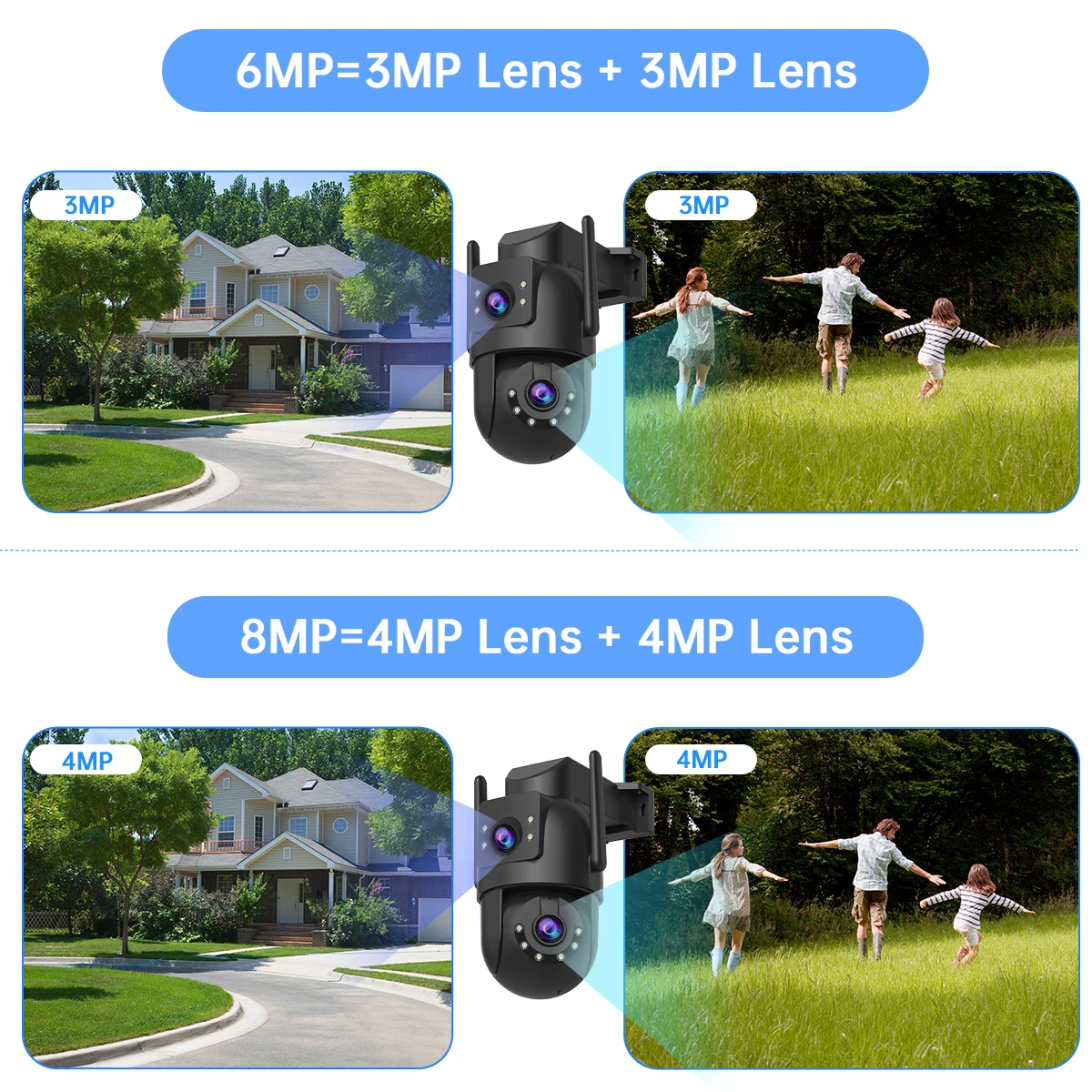 JOOAN Telecamera Wi-Fi 4K 8MP  - Ip Camera 4K 8Mp Outdoor Ptz recensione e prezzo