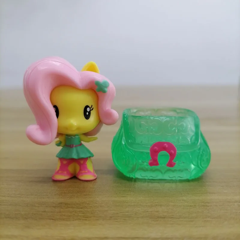 Hasbro My Little Pony Twilight Sparkle Rainbow Dash Applejack Rarity Fluttershy Pinkie Pie Actionfiguren-Sammlung Ornamente