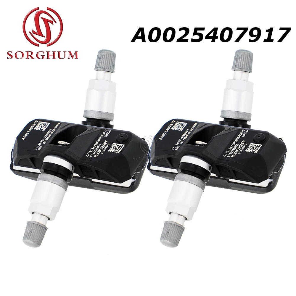 A0025407917 TPMS Tire Pressure Sensor For Mercedes-Benz CL CLS E GL M ML R S SL SLR Class 2006 2009 2010 A0025406617 A0025404717