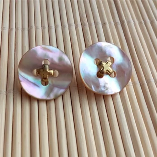 Hot sale ! 10pcs/lot 22MM Sewing Craft Scrapbooking Products DIY cloths coat sweater button 4holes Abalone shell buttons