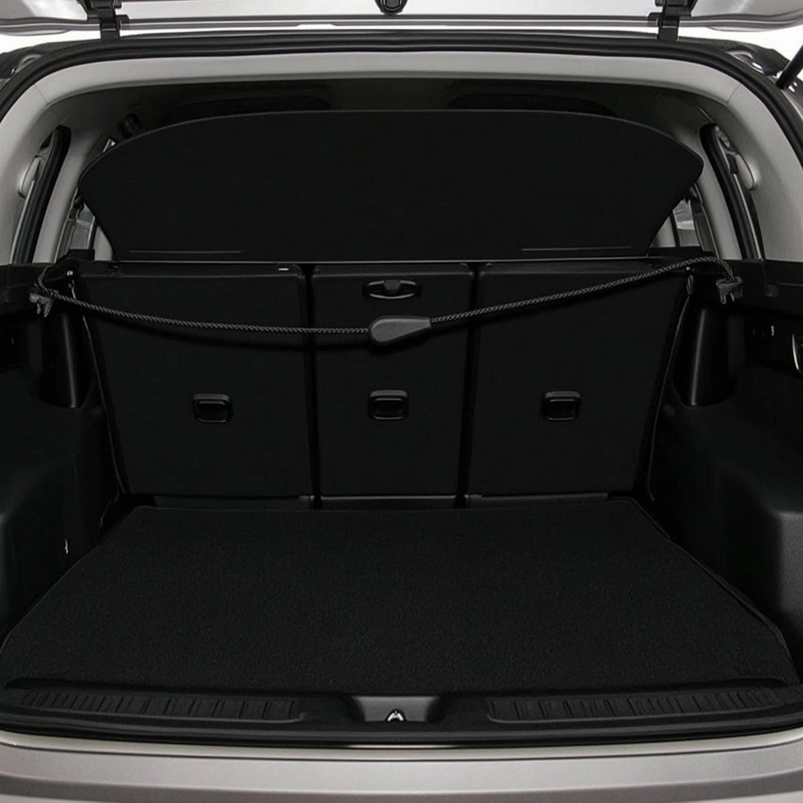 Trunk Shelf Pull Strap Black Rear Parcel Shelf Strap Trunk Lanyard Sturdy Elastic for DIY Mechanics