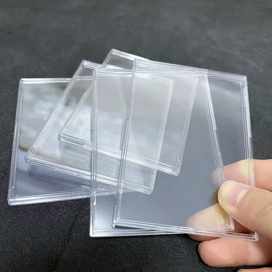 3/6/12pcs Acrylic Card Case Star Transparent Idol Photo & Game Card Polaroid Photo Laminated Hard Brick Displaying Decor XJM view 6