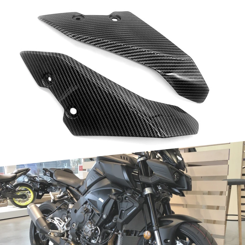 Fit For YAMAHA MT 10 FZ-10 2016-2021 Motorcycle Front Upper Nose Headlight Fairing Cowls Cover Set ABS MT10 FZ10 Accessories