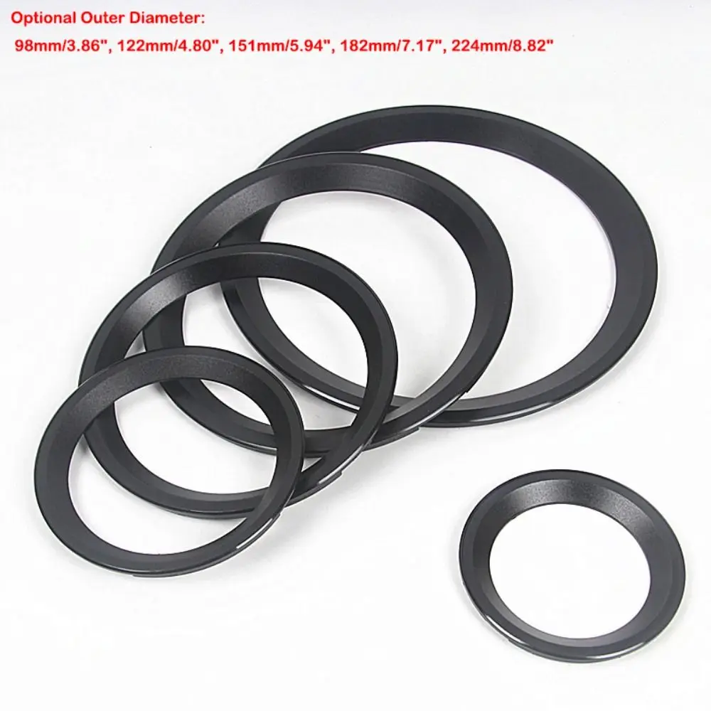 Grille Bezel Plastic Speaker Trim Ring 3/4/5/6.5/8 inch Black Silver Gold Speaker Bezel Plastic Speaker Grille - view 6