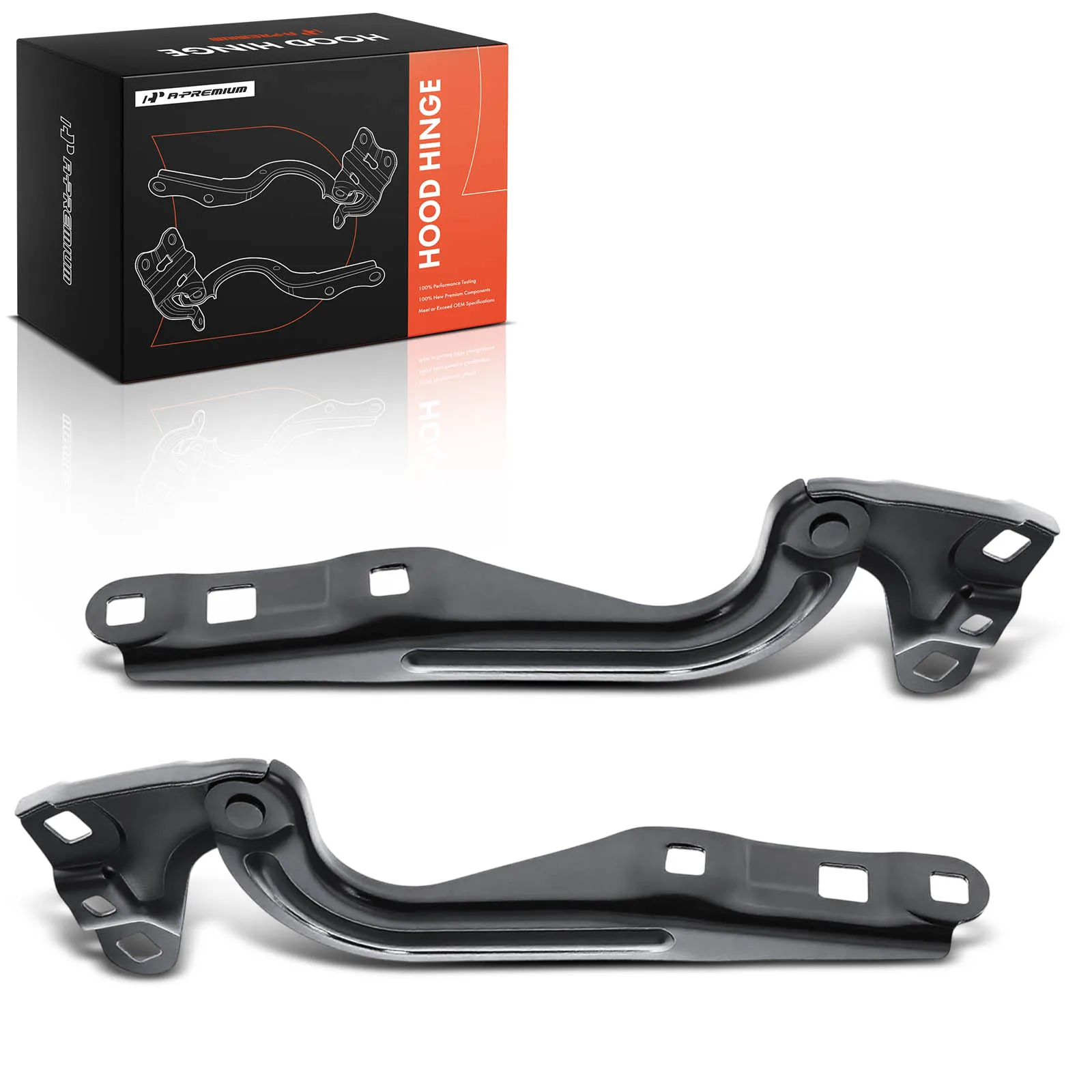 A-Premium Pair Front Driver & Passenger Side Hood Hinge for GMC Terrain 2018-2023
