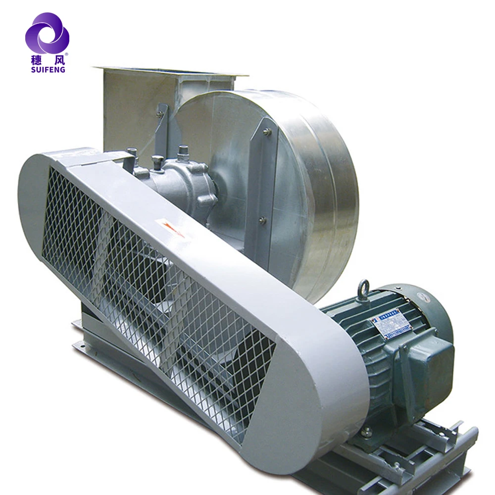 China 4-72 Industrial High Temperature Resistant Air Exhaust Duct Belt Centrifuge Blowers Fan Machine