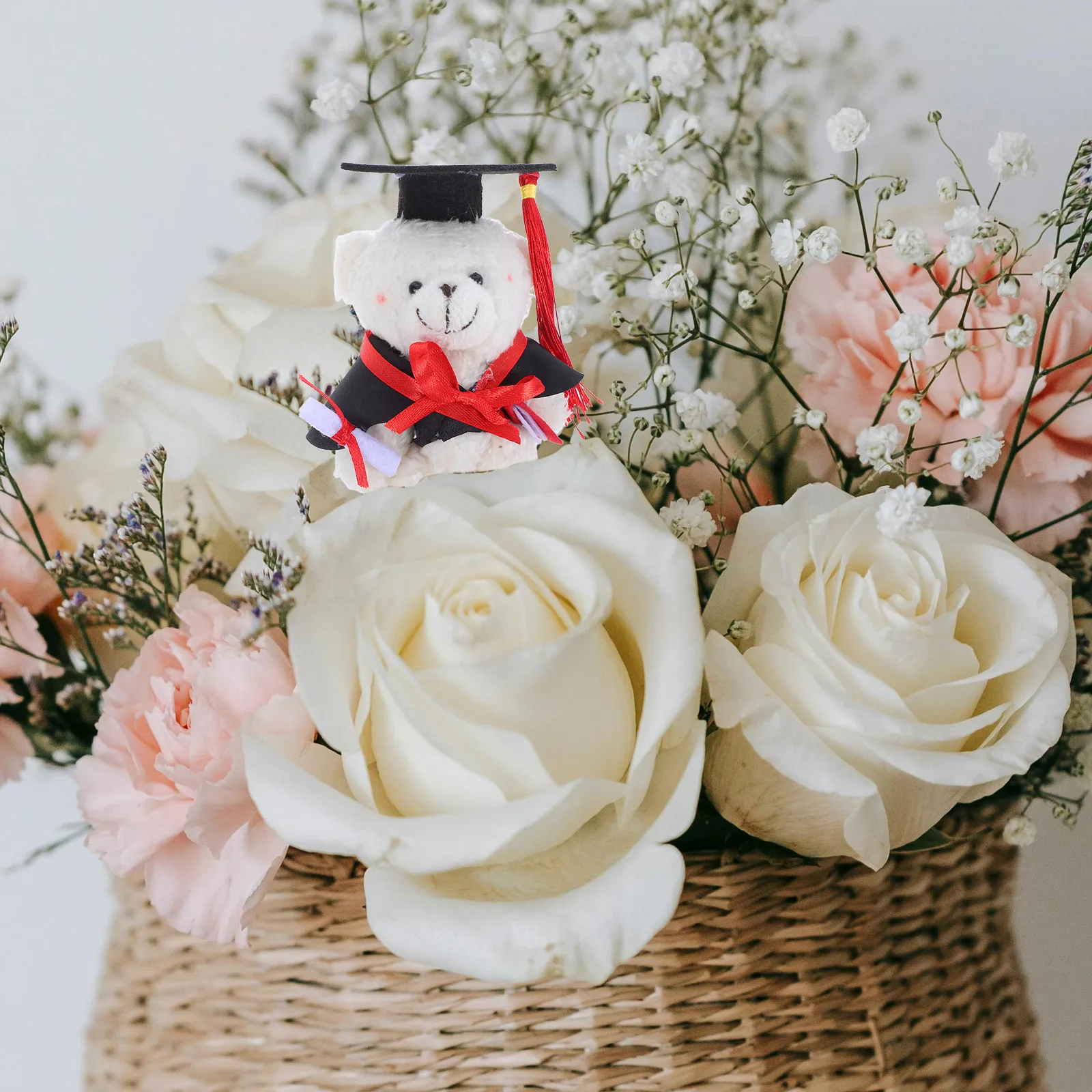 

Mini Graduation Bear Bears for Baby Shower Centerpieces Animal Bulk Child