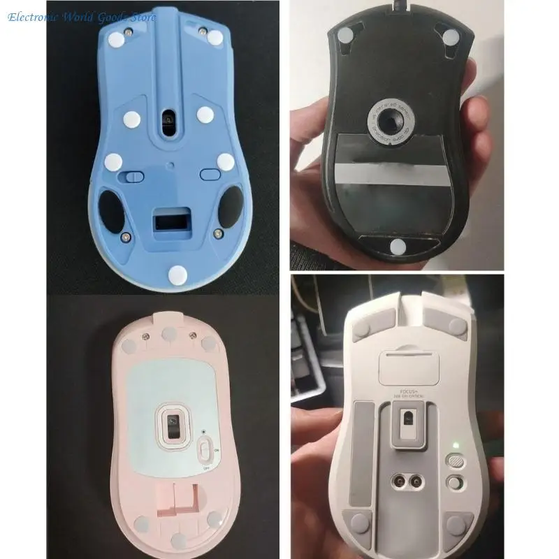 A3PD Round Edges Mouse Feet Mouse Skates For G1 MX300 M210 M-180 M-150 MK220 Mouse 0.6mm Thickness