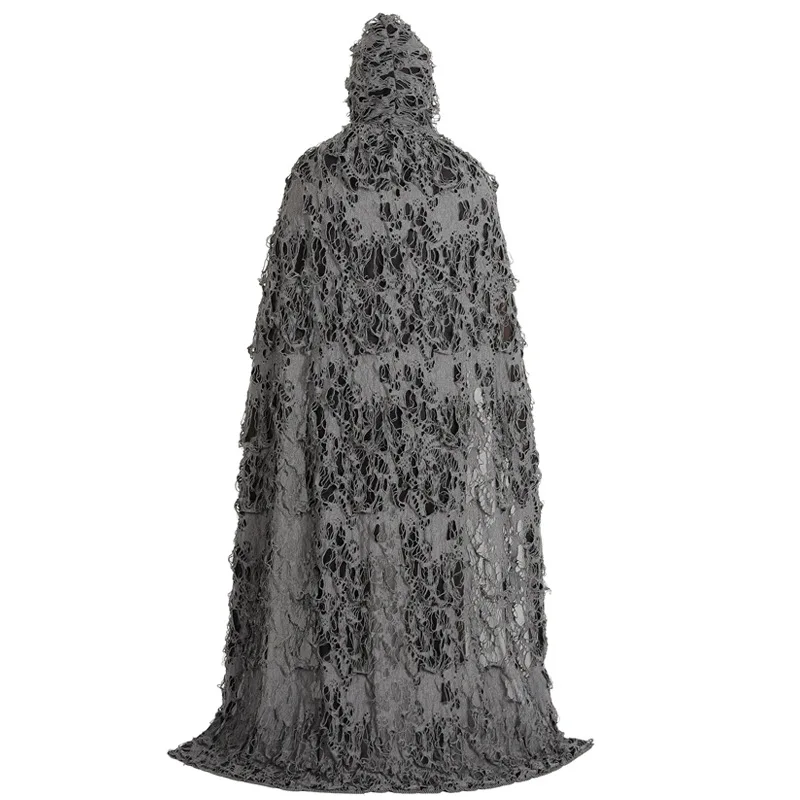 Parent Child Matching Hooded Cape Halloween Grim Reaper Costume Cloak for Adults Kids Themed Party Cosplay Outfit