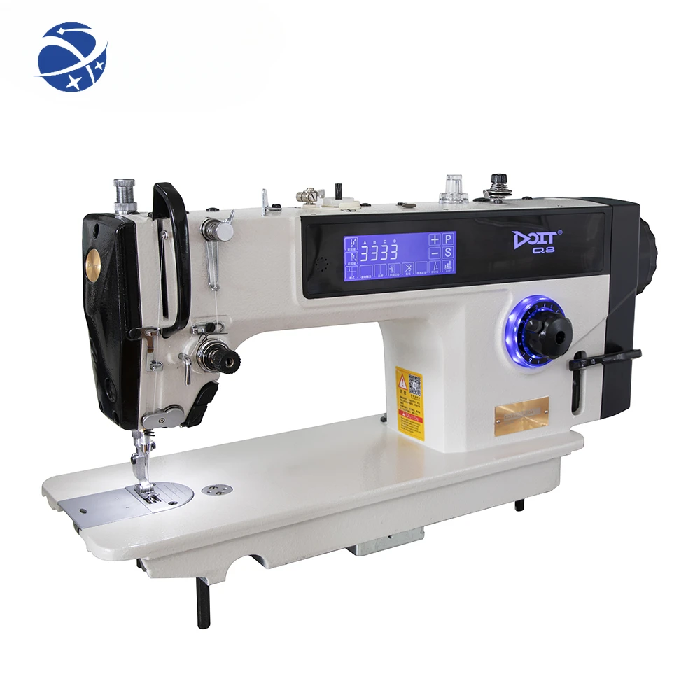 

yyhc DT-Q8 DOIT direct drive automatic lockstitch industrial flat bed sewing machine price with touch screen and auto trimmer