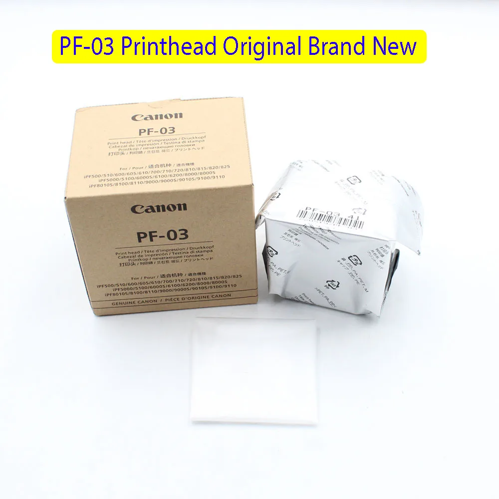 

PF-03 Print Head PF 03 PF03 Printhead For Canon IPF5000 IPF5100 IPF6000S IPF6100 IPF6200 IPF8000 IPF8000S IPF8010S IPF8100