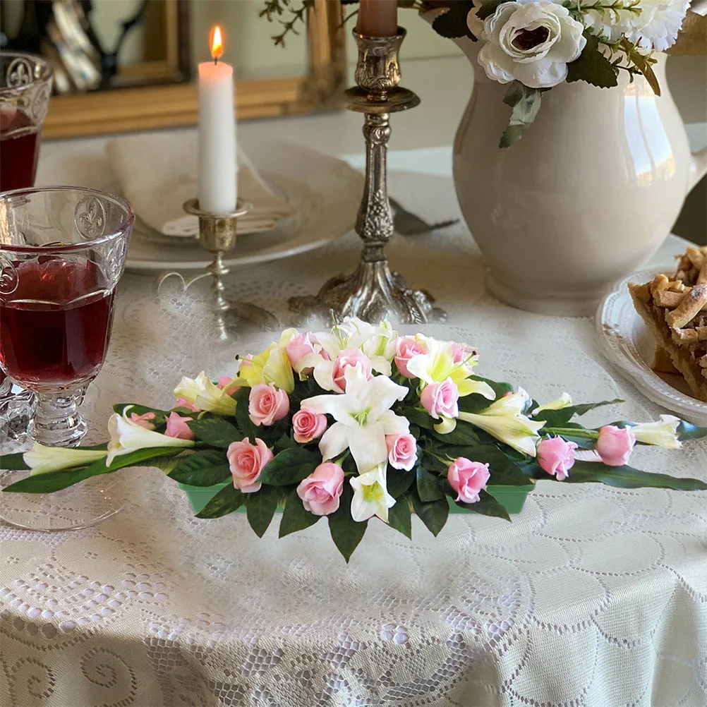 

5Pcs Flower Arrangement Supplies Foam Trays Floral Decor Wedding Arch Door Special Accessories Flower Arrangement Supplies