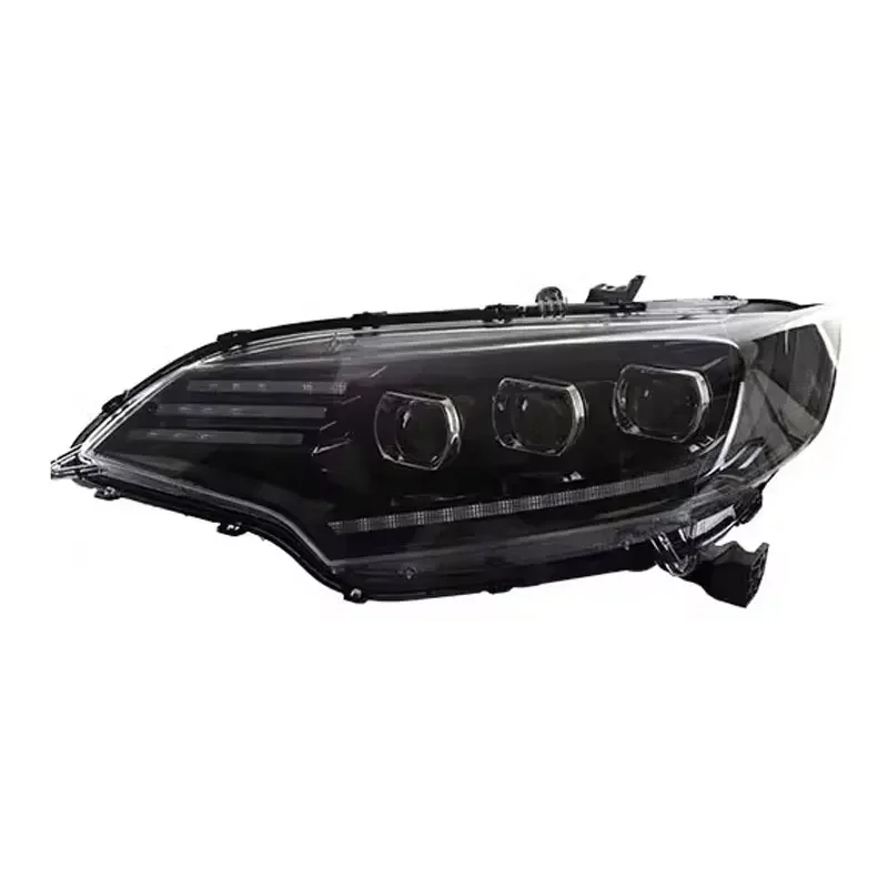 سيارة رئيس مصباح لهوندا جاز صالح LED المصباح 2014-2020 المصابيح الأمامية صالح DRL بدوره إشارة عالية شعاع الملاك العين العارض عدسة