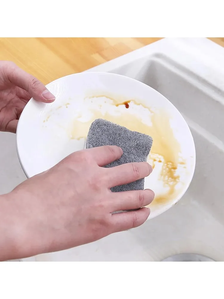 Dwustronna gąbka do szorowania, ściereczka do mycia naczyń, ręczniki do czyszczenia naczyń, gąbki kuchenne, ściereczki Bru Sponge Cloth — zdjęcie 2