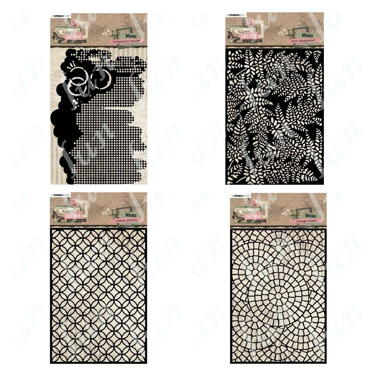 Layered Stencils Handmade DIY Scrapbooking Dreamy Pattern Coloring Embossed Photo Album Decoration New Arrivals in 2023