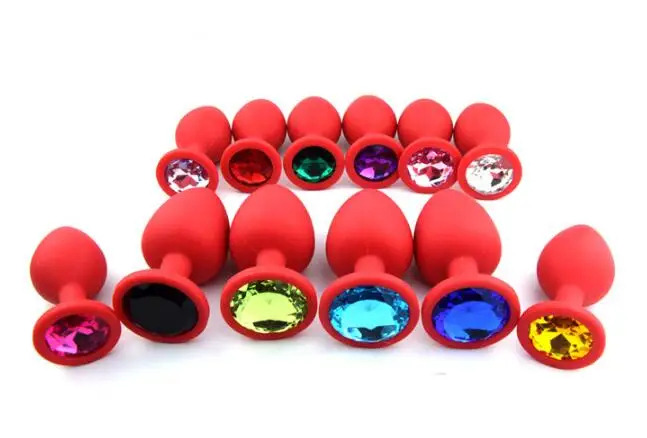 3 حجم سيليكون المكونات الشرج بعقب الغنيمة كريستال مجوهرات الشرج الخرز المتوسع موسع جهاز تدليك للبروستاتا الكبار الاستمناء لعبة الجنس