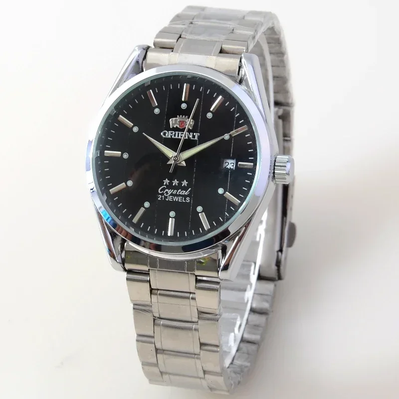Relojes Orient, reloj AAA de alta calidad, camiseta nueva, reloj para hombre, Tourbillon mecánico automático multifunción de lujo totalmente de acero