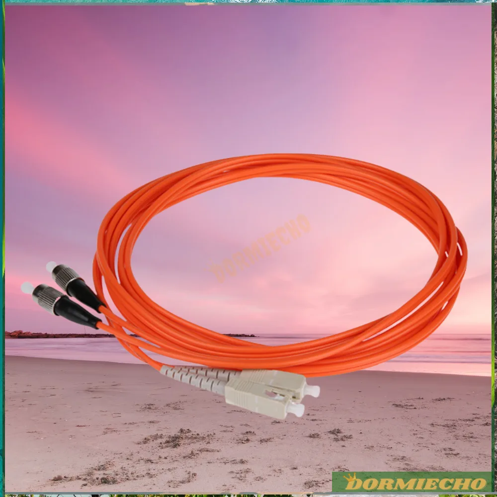 

Original FC SC PC UPC Connector Fiber Optic OM1 Multimode Patch Cord 62.5/125 Duplex MM Custom Made