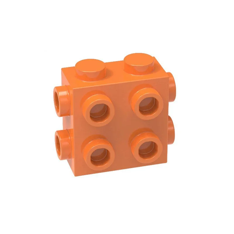 50 Stück 67329 Modifizierter 1x2x1 Baustein-Bausatz 2/3 mit Noppen an den Seiten, Partikel-Idee, Lehrreiches Spielzeug, Geburtstagsgeschenk für Kinder – Detail 2