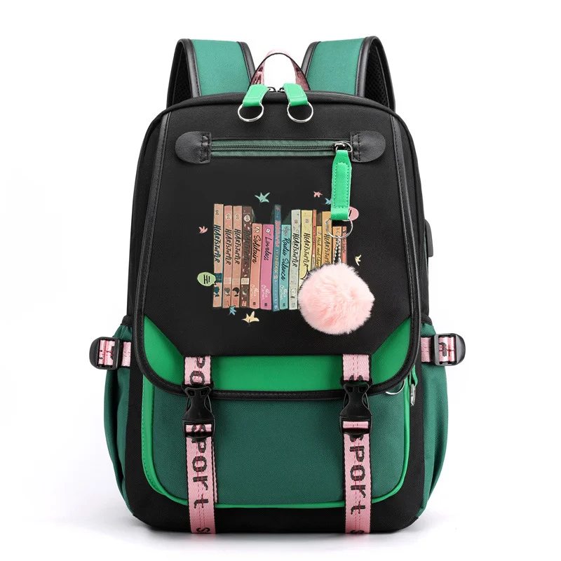 

New Heartstopper Harajuku backpacks for both men and women casual street USN backpacks high quality cool zipper backpacks