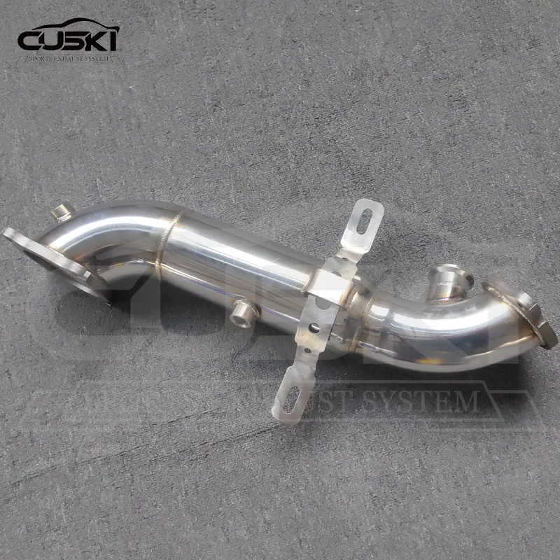 Exhaust Downpipe For Alfa Romeo Giulia 2017-2021 2.0T Head Section High Quality Exhaust Pipe Exhaust Modification