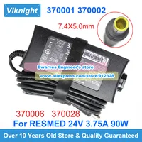 Adaptador de CA 370006 auténtico, 24V, 3.75A, 90W, para Resmed Air Sense S10, IP22, 37030, Air 10, 370001, 370002, DA-90F24, DA90A24, R370-7232