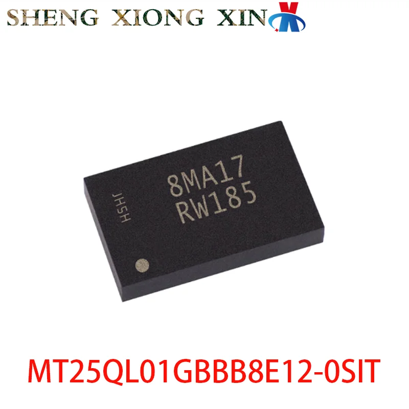 5pcs/lot 100% NEW MT25QL01GBBB8E12-0SIT  24-T-PBGA Memory Chip MT25QL01 RW185 Integrated Circuit