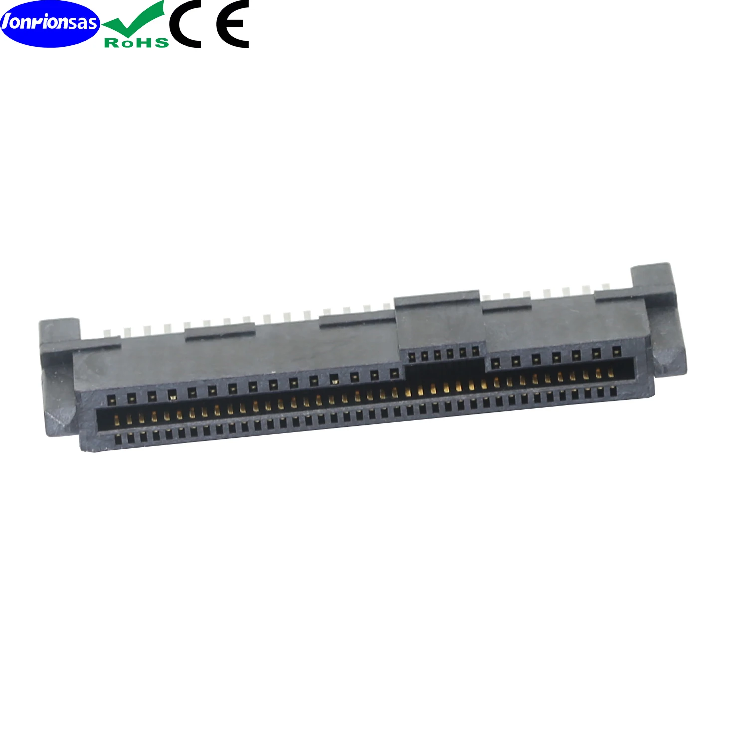 MINI SAS SFF-8639 NVME U.2 Female168P Clamp-type PCIE/SSD           Hard disk high-speed connector