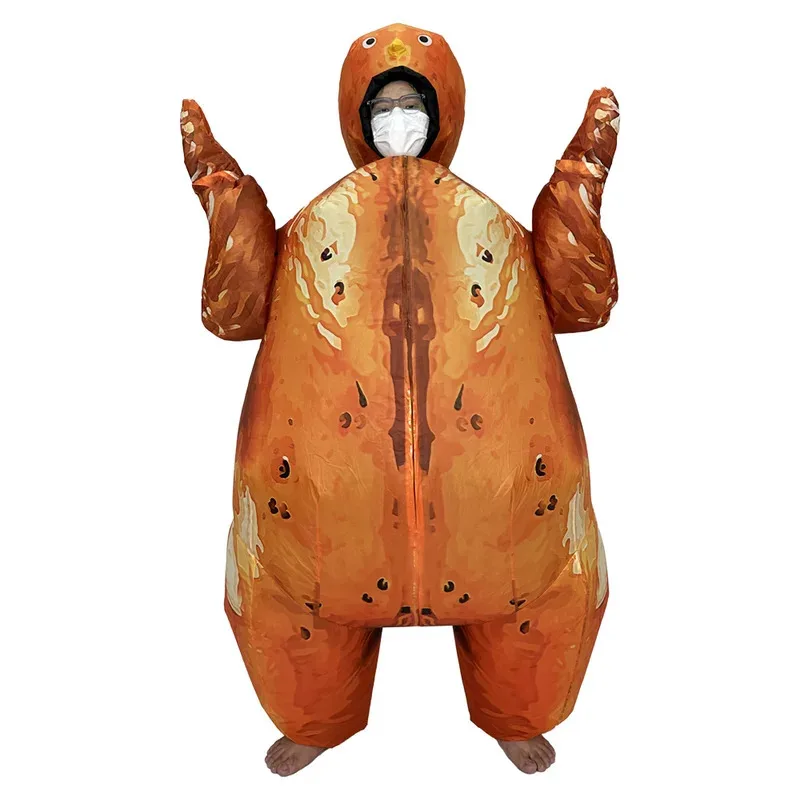 

Inflatable Turkey Costume For Adults Costume Parties Suit Thanksgiving Day Cosplay Funny Unique Suit Outfit
