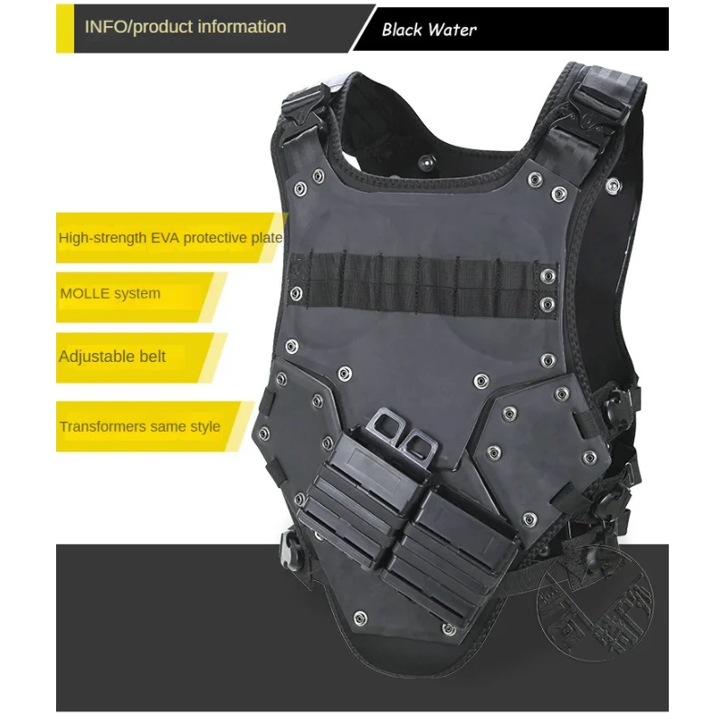 Tactical Vest Ninho Tropas TF3 Turtle Armor Protective Equipment Outdoor Camping CS Training Battle EVA Vest